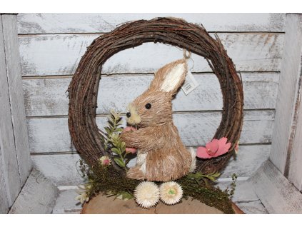 Věnec proutí s králíkem