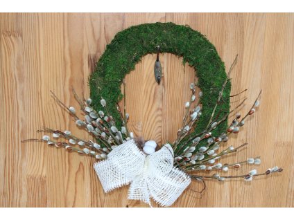 Velikonoční věnec o průměru 25 cm