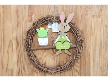 Věnec proutí s králíkem