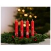 Adventní svíčky červená, bílá