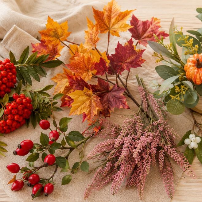 🍂 Podzim letos nebude jen oranžový! Lila, bordó, tlumená zelená, věnce i uvnitř domu a vůně, která změní atmosféru během...