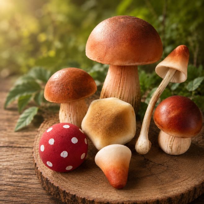 Jasně 😊 Na sítě bych zvolila něco krátkého, co hlavně ukáže využití při podzimním tvoření: 🍄 Houbařská sezóna může začít…...