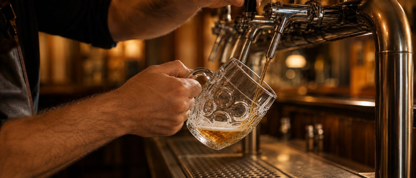 Jak správně čepovat pivo: od hladinky po nejčastější chyby