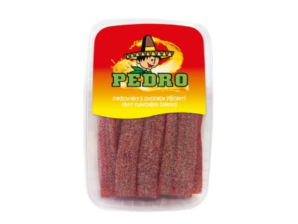 Pásky kyselé jahodové 400g  /Candyplus/