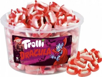 Zuby Dracula 150ks DÓZA /Trolli/