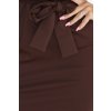 240 9 roxi sukienka z asymetryczna spodnica i paskiem czekoladowa 19185