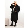 slo pl Damsky kabat Plus Size z viskozy bez zapinania s vreckami cierny 35323 1