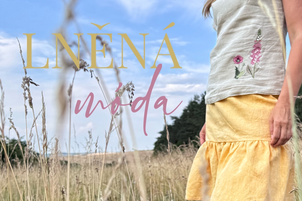 letní lněná móda