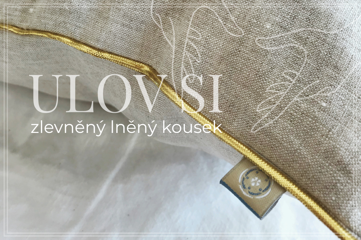 zlevněné lněné