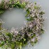 věnec gypsophila,buxus