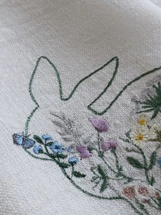 🐇ZAJOCH🐇 Rozkvetlá velikonoční LÁSKA #zajicek #velikonocnizajicek #velikonoce #lnene