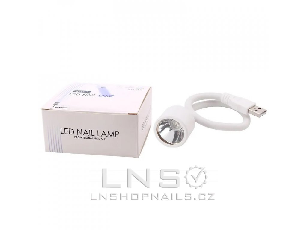 Kleine, faltbare 12 W Schreibtisch USB-Nagellampe mit UV- und LED-Licht