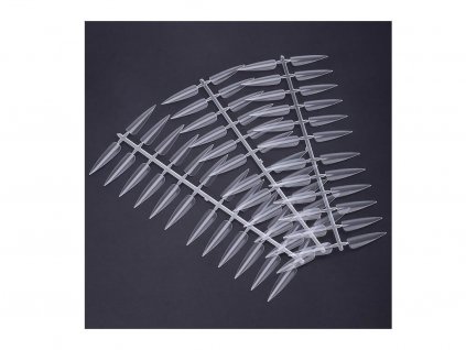 PREZENTAČNÍ A NÁHRADNÍ TIPY PRO DRŽÁK, VZORNÍK STILETTO CLEAR, 120KS