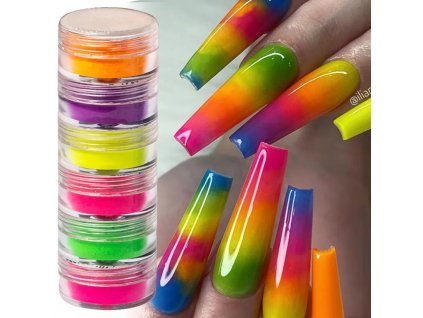 SET 6 MÀU BỘT NEON TRANG TRÍ