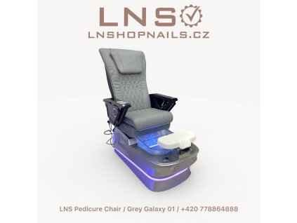 💎 LNS Spa Křeslo – Grey Galaxy 01 | Luxusní design a pohodlí
