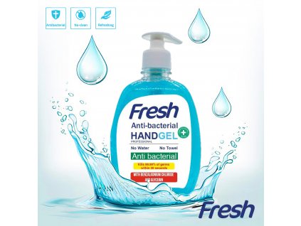 Fresh antibakteriální pro čištění rukou 500ml