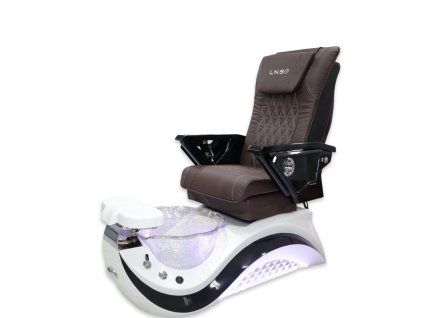 Luxusní pedikérské spa křeslo s masáží - Chocolate 243