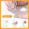 SILVER 31-LNS Metallic Gel Liner for Nail Art | Mirror Effect