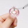 Wimpern-Kristall-Ringhalter, Ringhalter mit verstellbarer Größe
