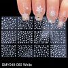 Nagelsticker – Schneeflocken