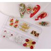 Verschiedene Arten von Weihnachtsnagelschmuck 30psc