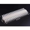 White Nail Color Display Strip 1psc
