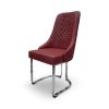 Luxusní kosmetické křeslo pro klienty - červená 632
