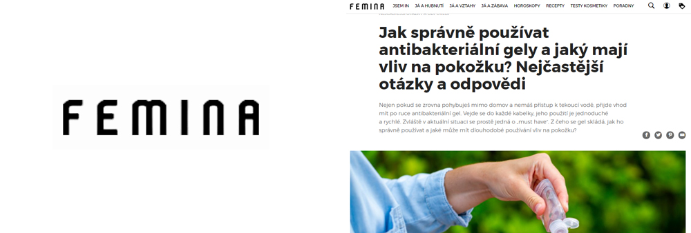 Antibakteriální gely a jejich vliv na pokožku