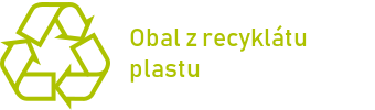 Kosmetika s obalem z recyklovaného plastu