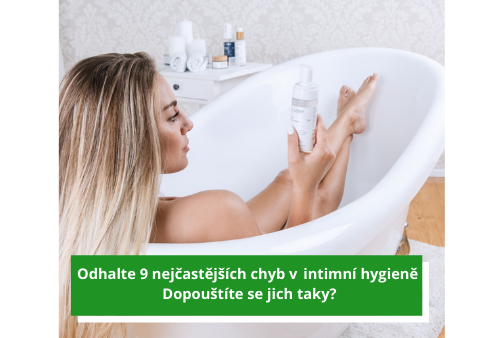 LOBEY - chyby v intimní hygieně