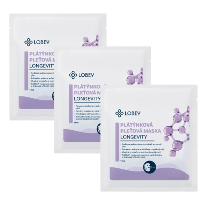 balicek LONGEVITY anti age pletova maska