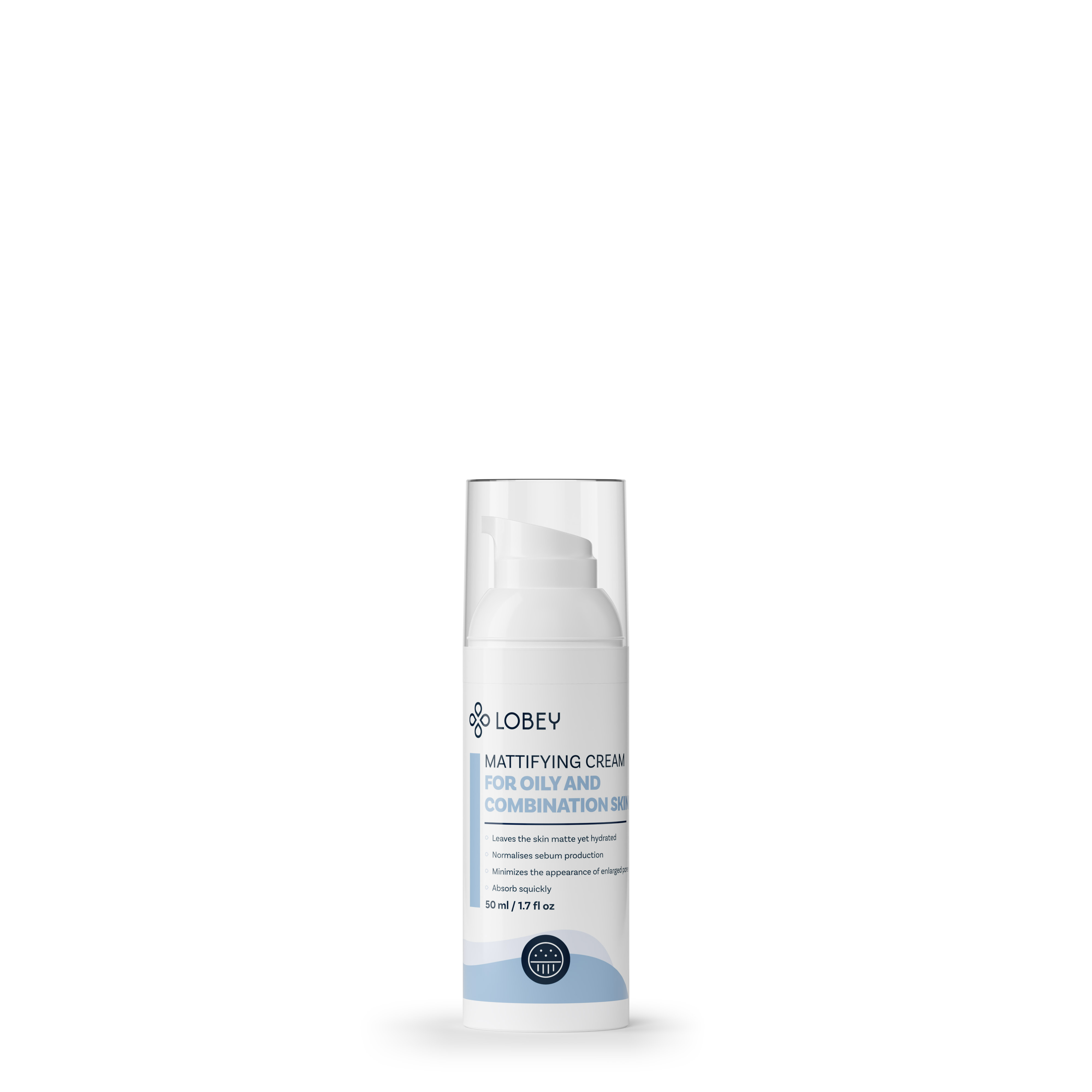LOBEY® Classic Matující krém na mastnou a smíšenou pleť | 50 ml