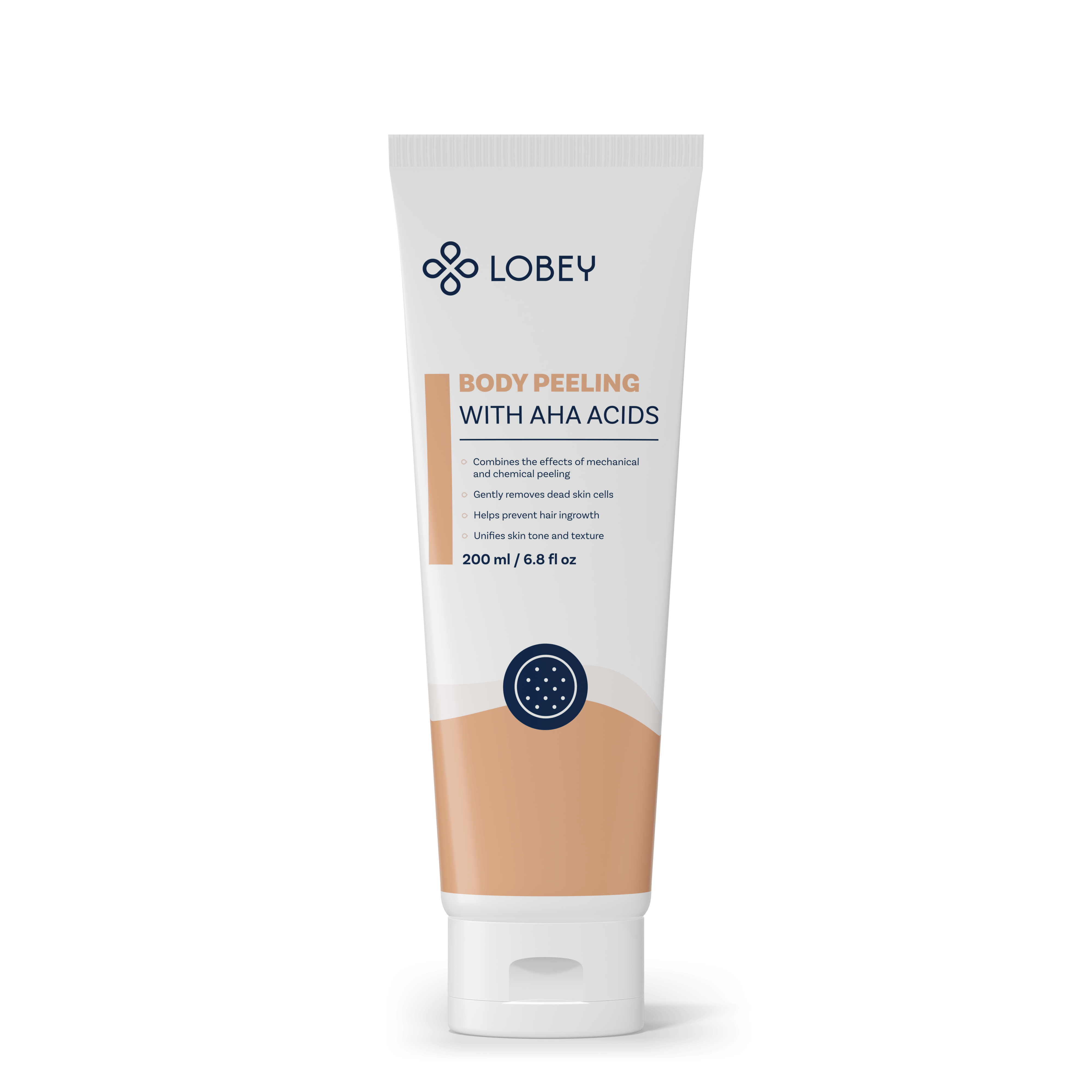 LOBEY® Classic Tělový peeling s AHA kyselinami 200 ml