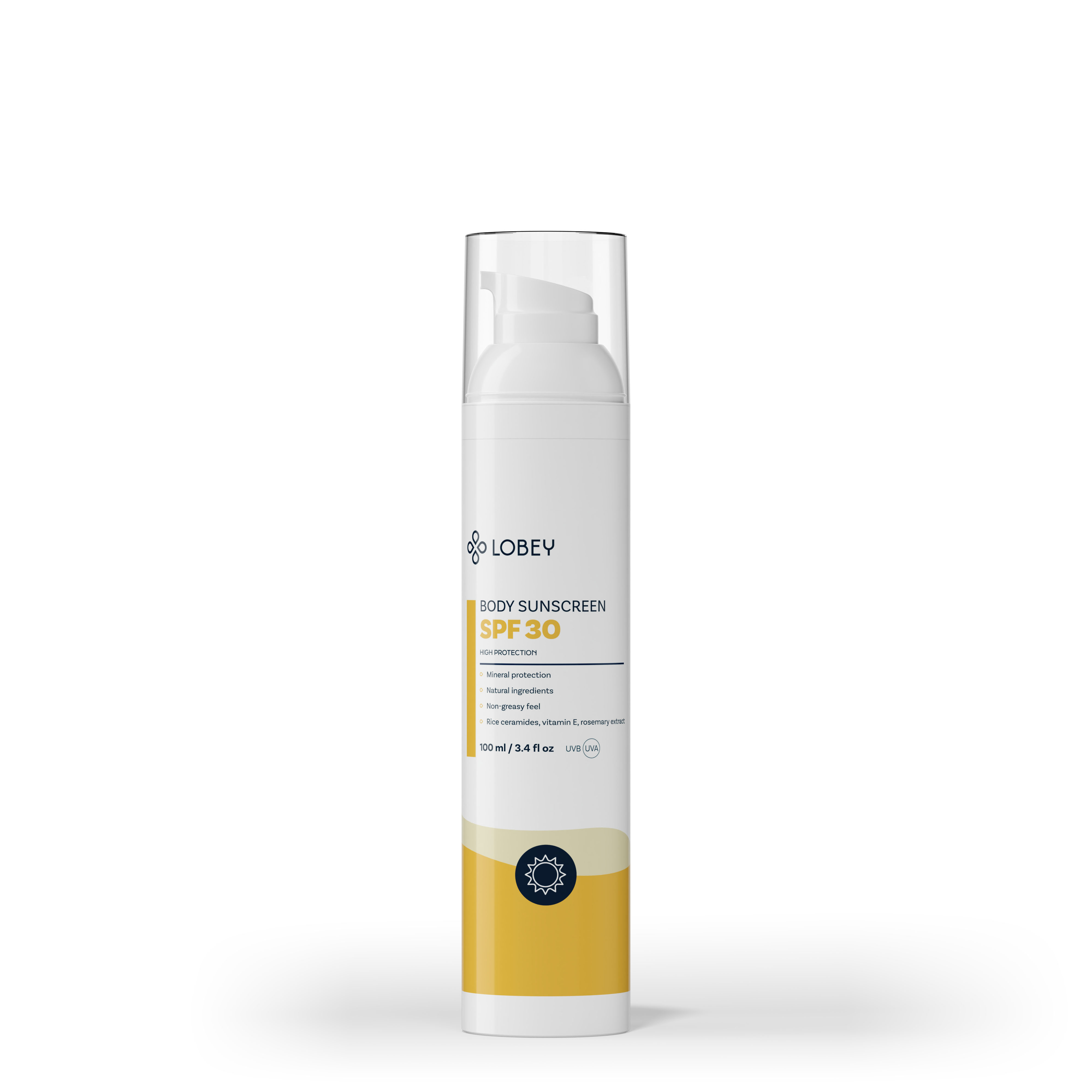 LOBEY® Classic Opalovací krém na tělo SPF 30