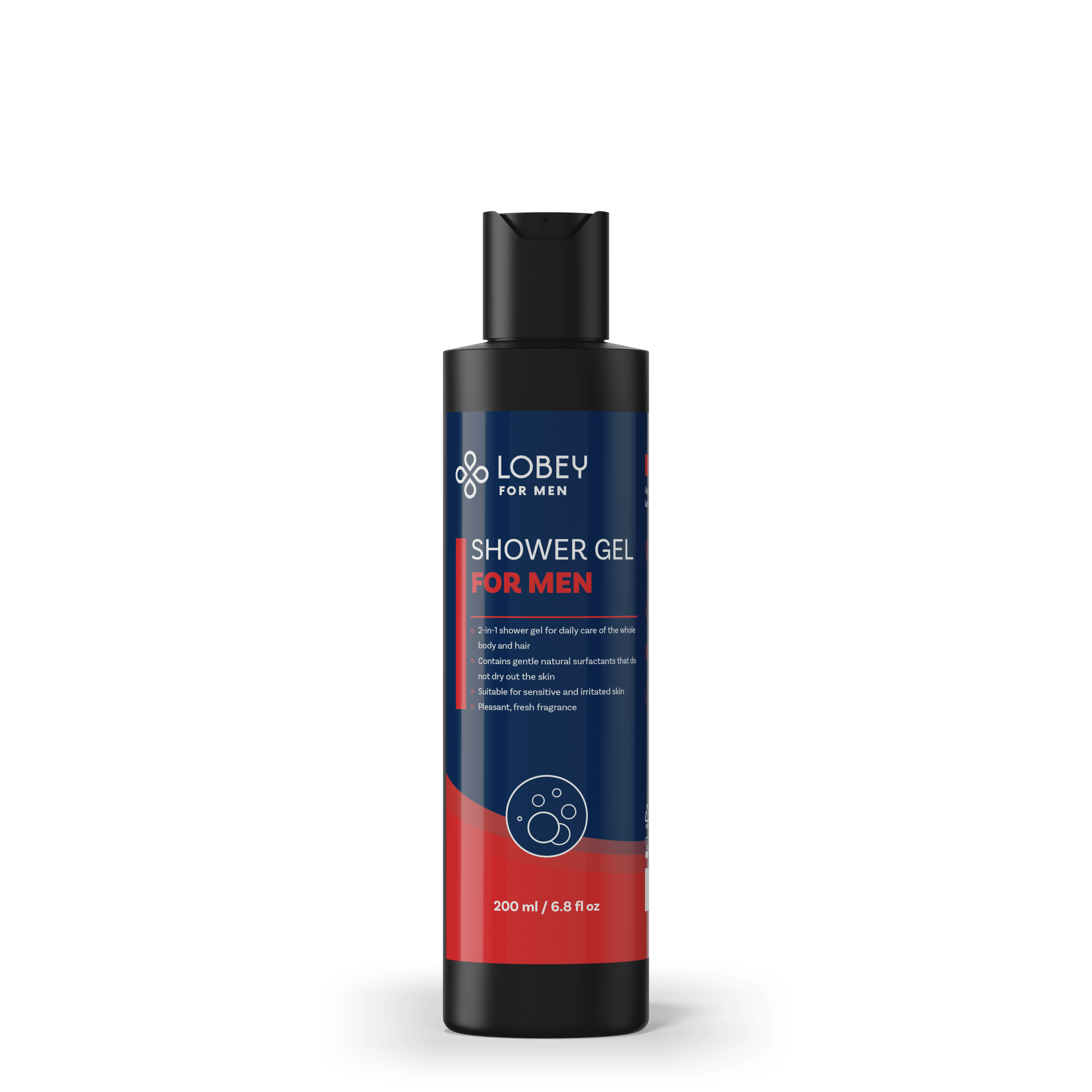 LOBEY® Men Sprchový gel pro muže | 200 ml