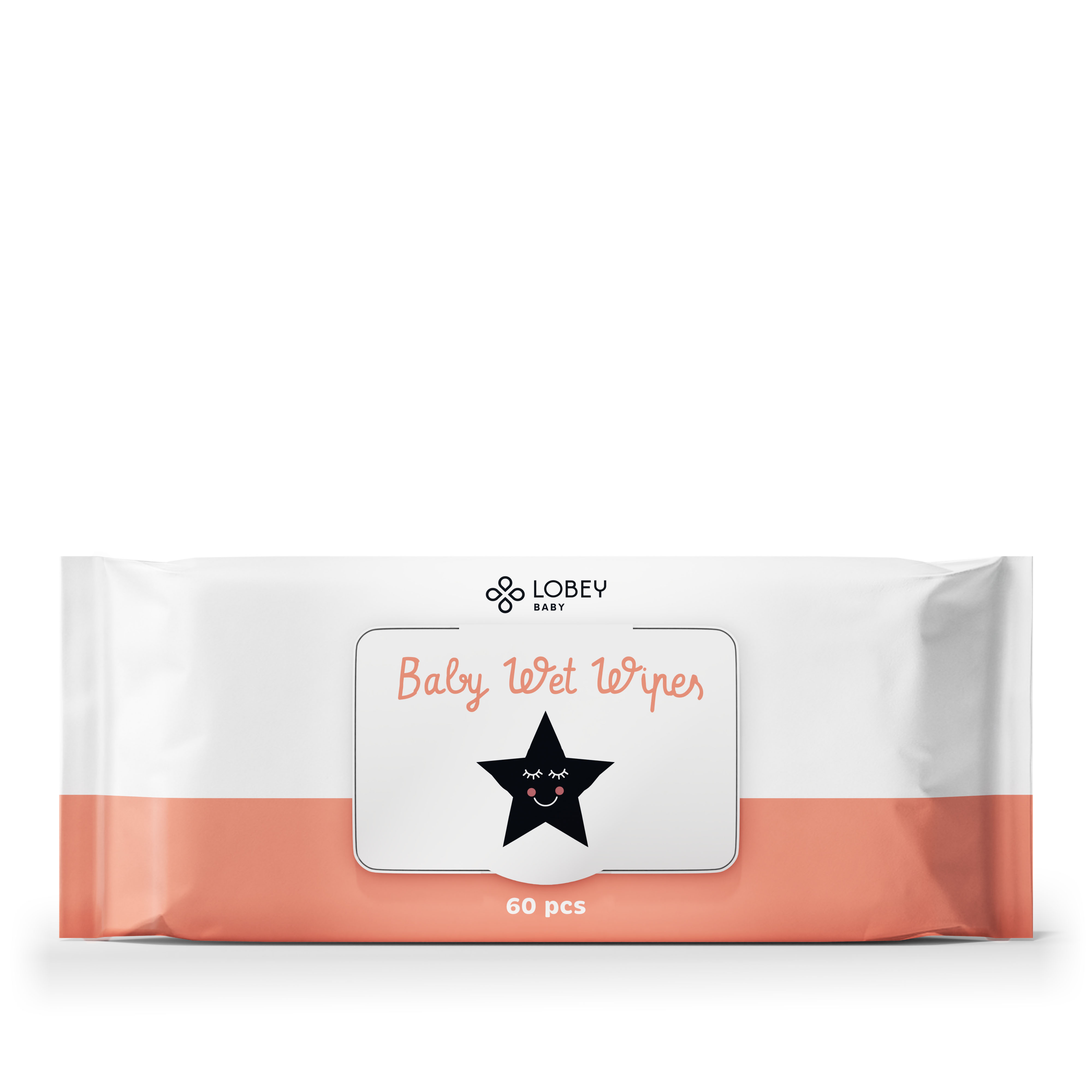 LOBEY® Baby Vlhčené ubrousky pro miminka | 60 ks