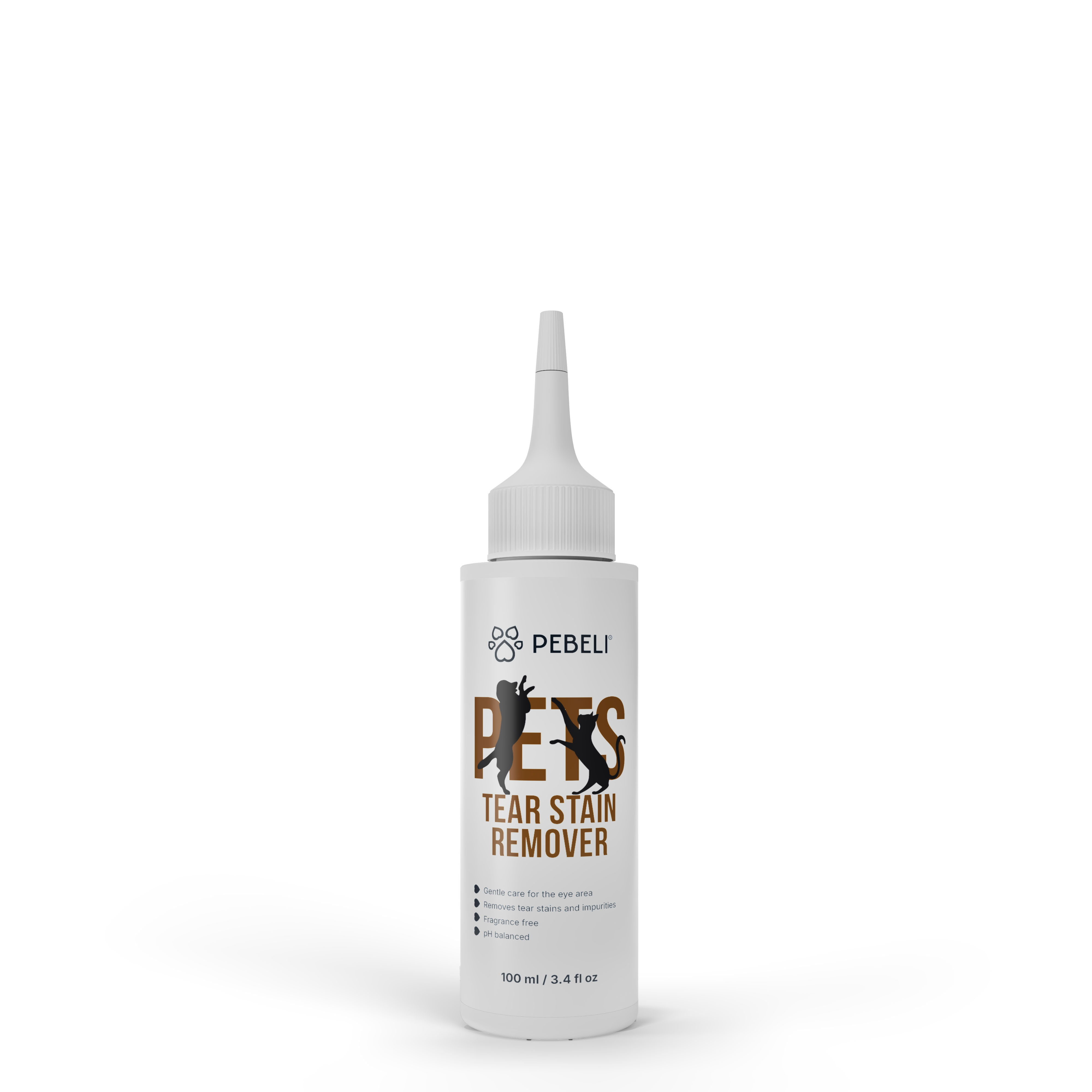 PEBELI Čistič očního okolí pro psy a kočky | 100 ml