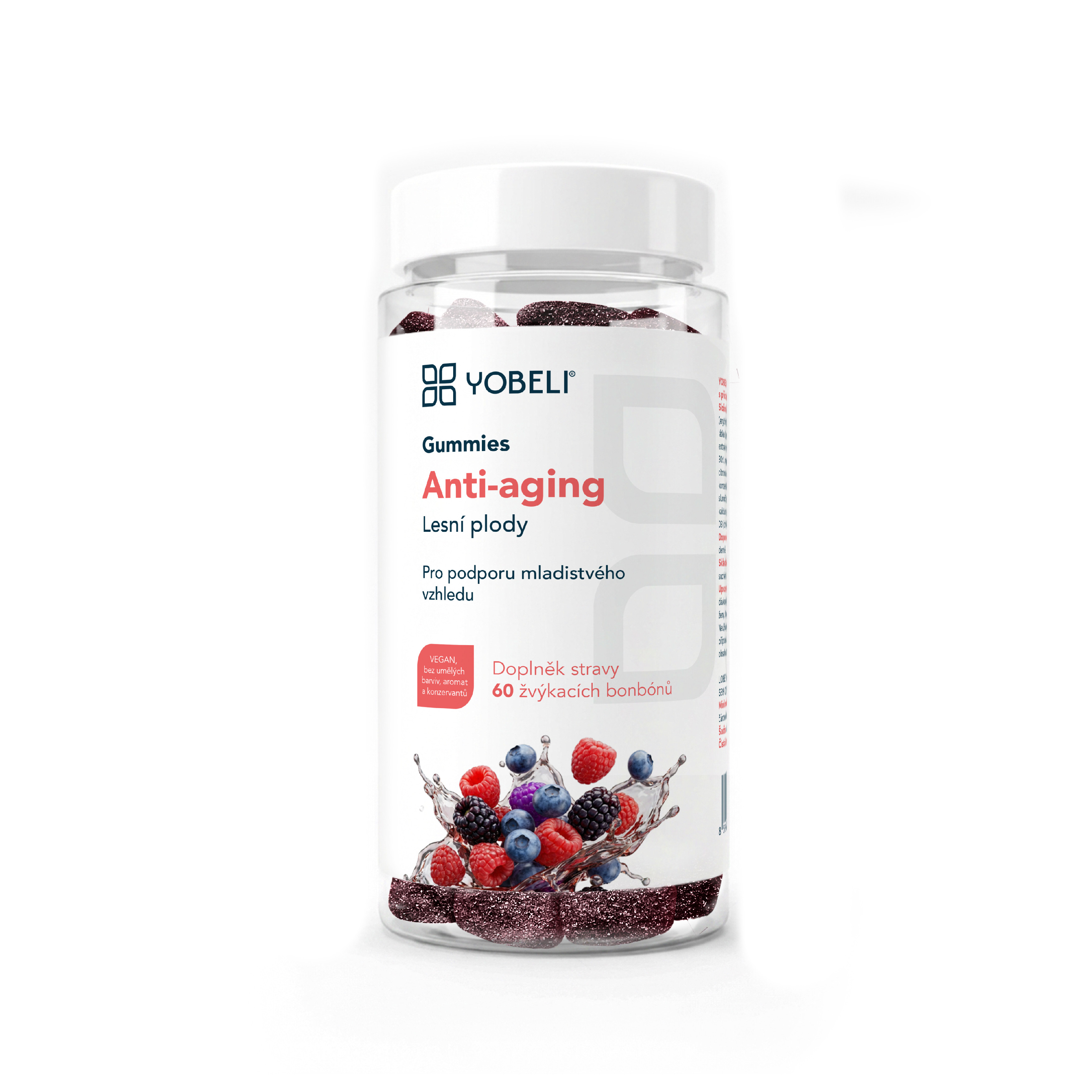 YOBELI® Anti-aging Gummies YOBELI | 60 bonbónů | Exp. 10/2026