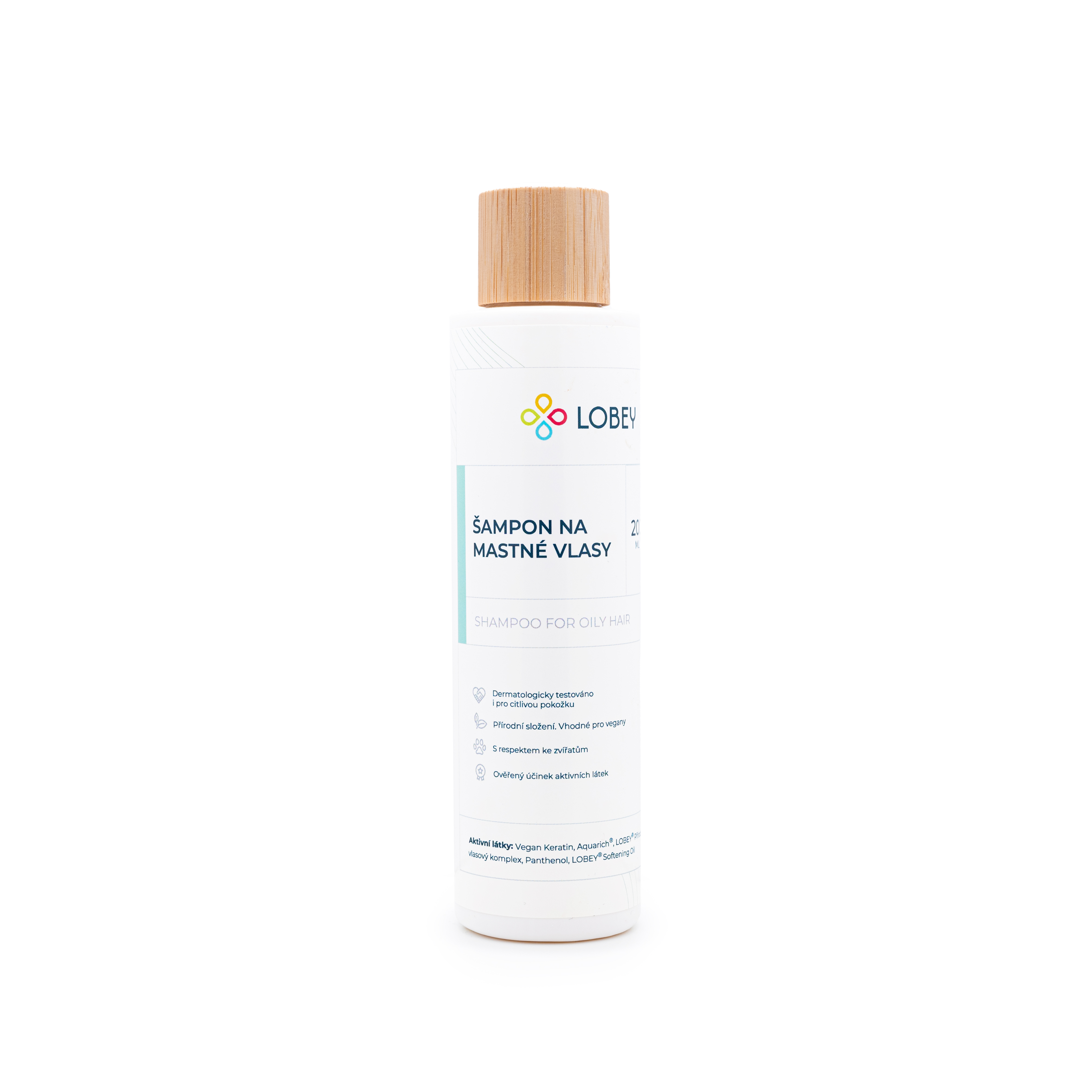 LOBEY® Classic Šampon na mastné vlasy 200 ml