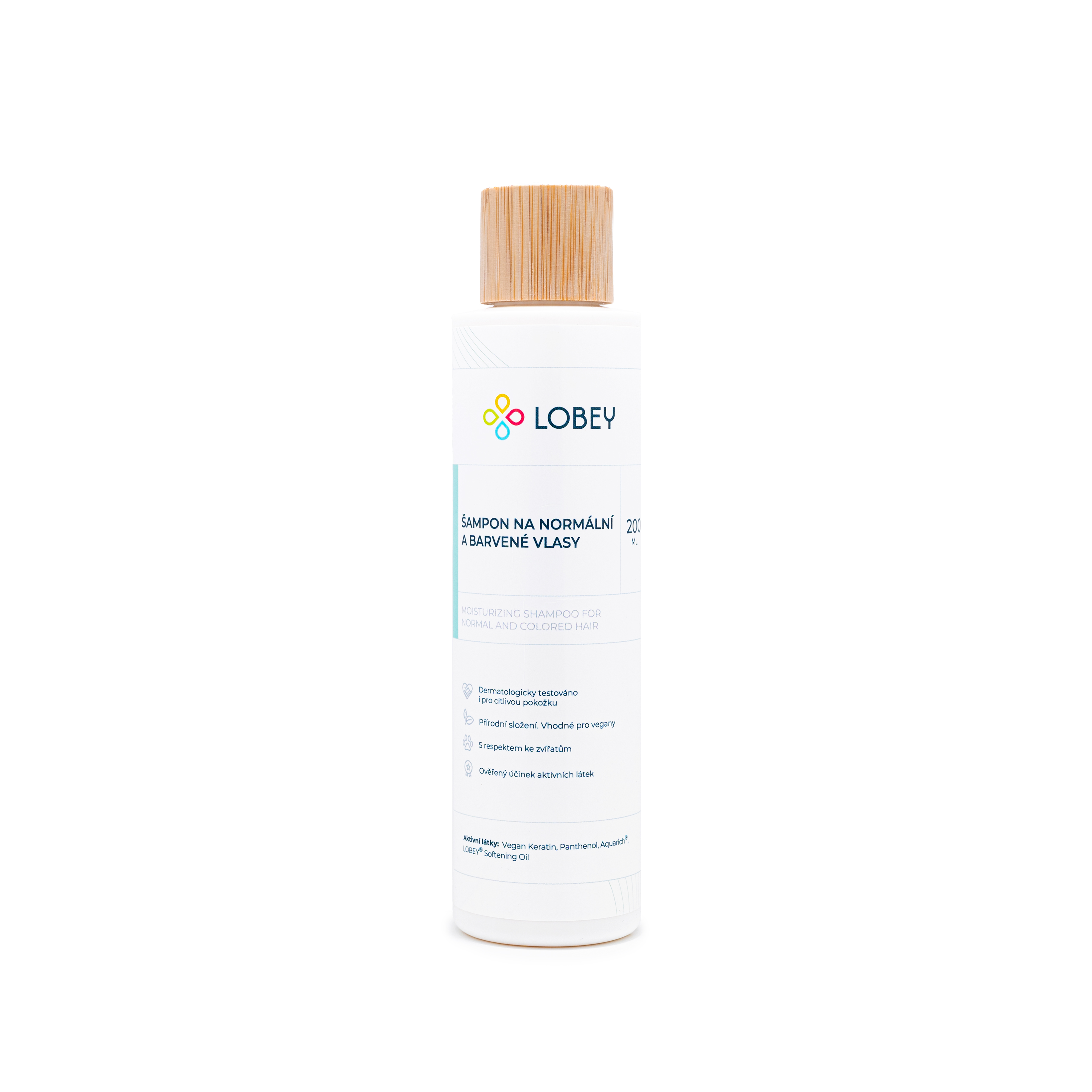 LOBEY® Classic Šampon na normální a barvené vlasy 200 ml