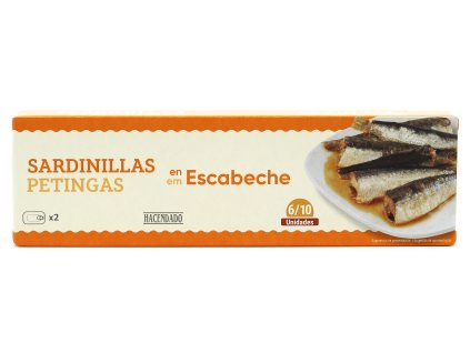 Sardinky v omáčce escabeche 2 x 90 g