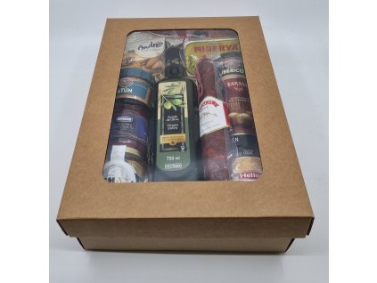 Dárková krabička L s olivovým olejem