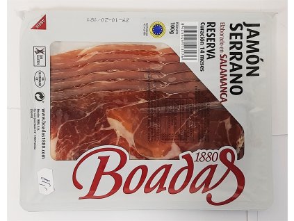 Jamón serrano reserva Boadas 100g