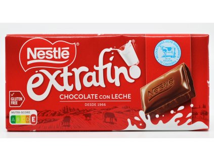 Čokoláda Nestlé  mléčná extrafino 125g