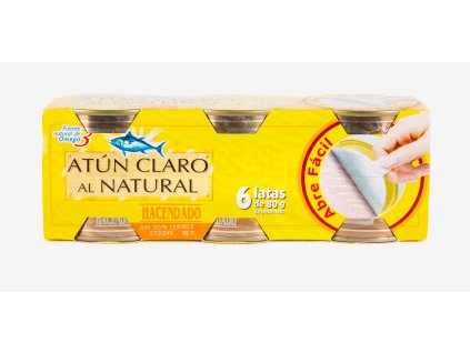 Tuňák ve vlastní šťávě 6 x 80 g