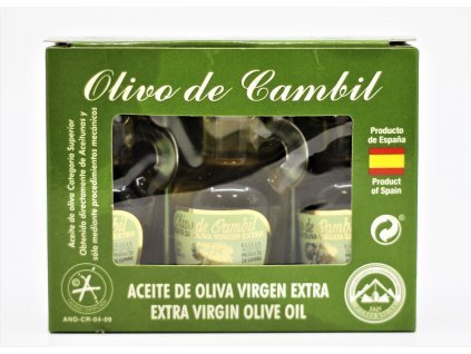 Olivový olej exta panenský 3x25ml