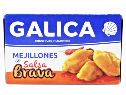 Mušle v salsa Brava-Galica 111g