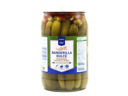 Banderillas s celou okurkou - Makro 1800g