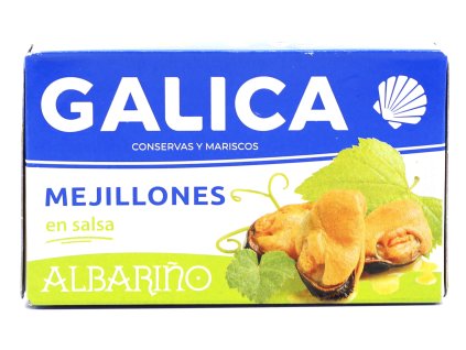 Mušle s vínem Albariño-Galica 111g