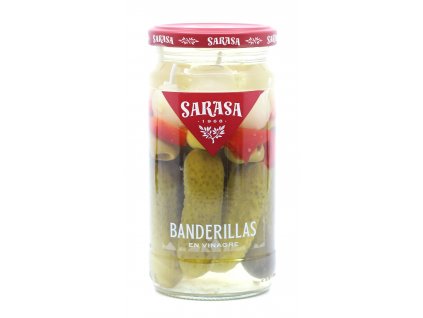 Banderillas s celou okurkou-Sarasa 360g